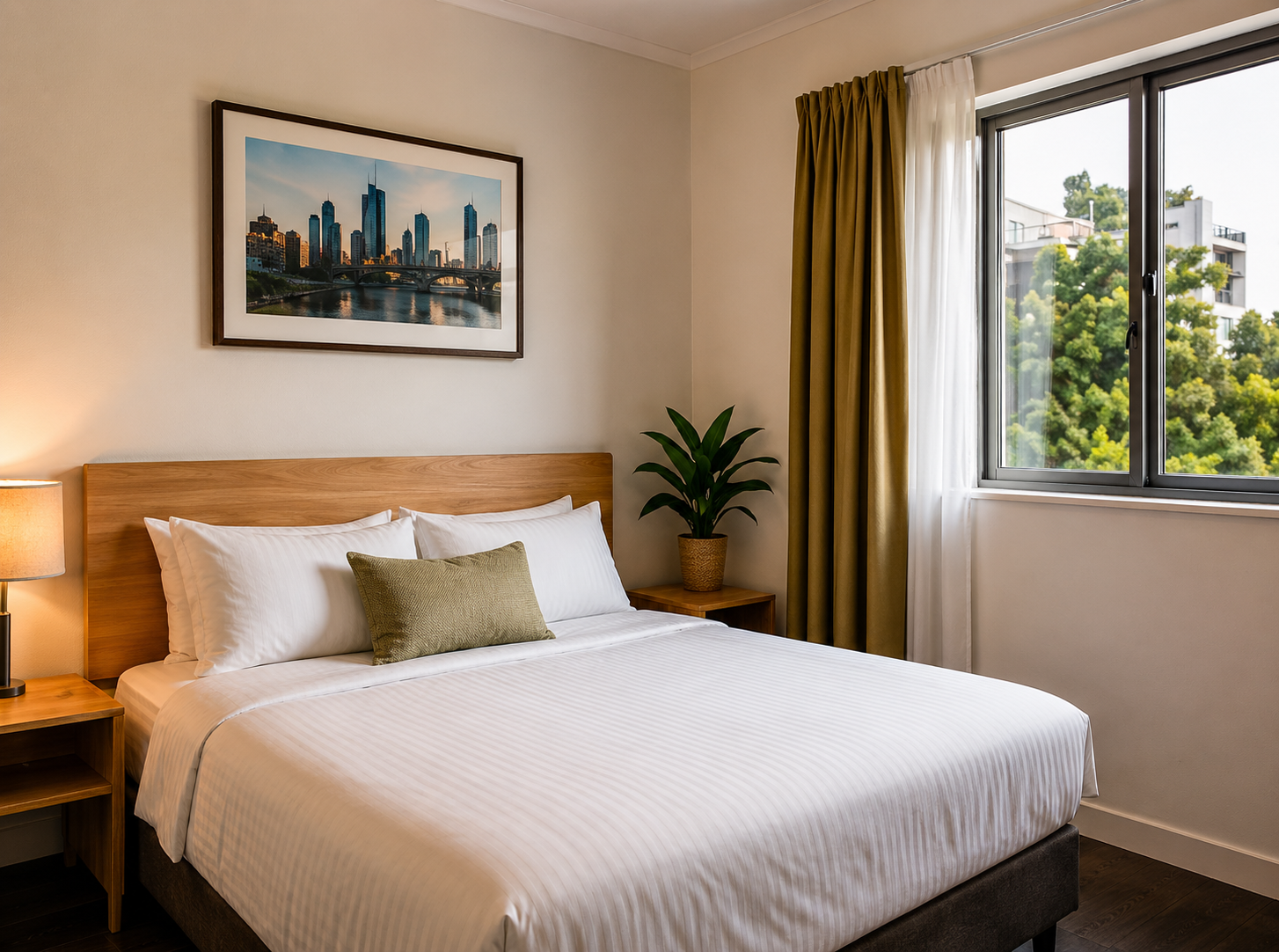 Clean private room for Brisbane backpackers